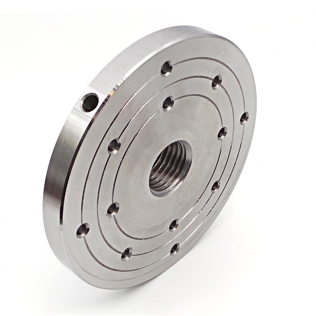 2 Precision Lathe Face Plates – 5C Fixture Mount, Steel, 2" X 3" – For Machining & Tool Holding