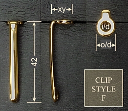 Clip style F