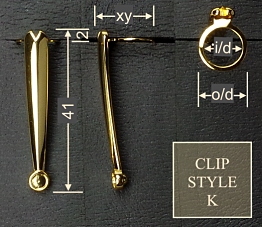 Clip style K