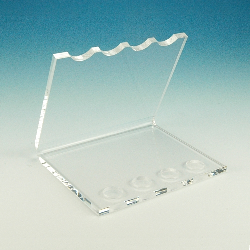 Prism acrylic pen stands for 1, 2, 4 or 8 pens