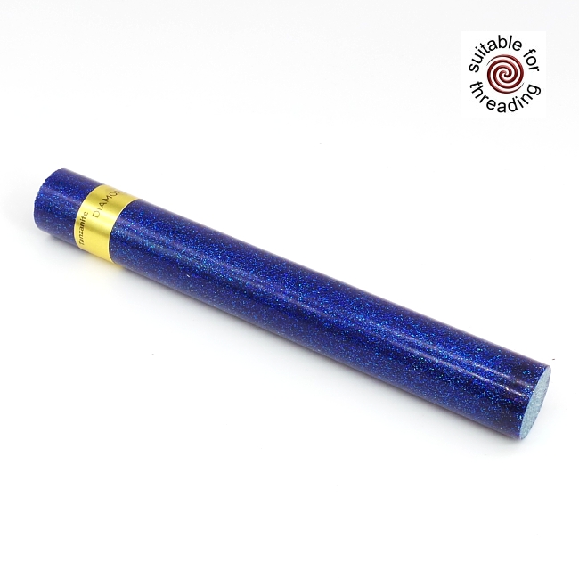 Tanzanite - DiamondCast Radiance series pen blank. 150mm