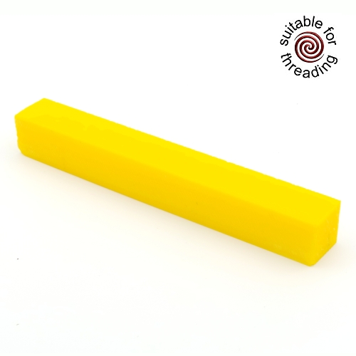 Semplicita SHDC Canary Yellow acrylic pen blank - 150mm