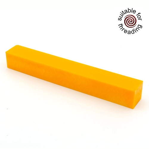 Semplicita SHDC Tropical Orange acrylic pen blank - 150mm