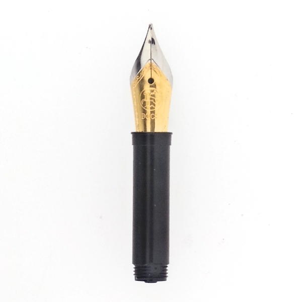 Bock fountain pen nib with Bock housing type 076 #5 bi-colour - broad