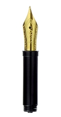 GOLD PLATE - Bock standard size 5 fountain pen nibs (type 180)