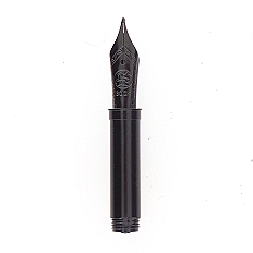 BLACK LACQUER - Bock standard size 5 fountain pen nibs (type 180)