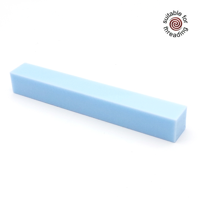 Semplicita SHDC Sky Blue acrylic pen blank - 150mm