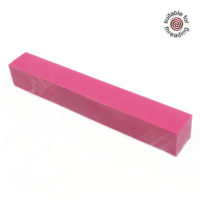 Semplicita SHDC Dusky Pink acrylic pen blank - 150mm