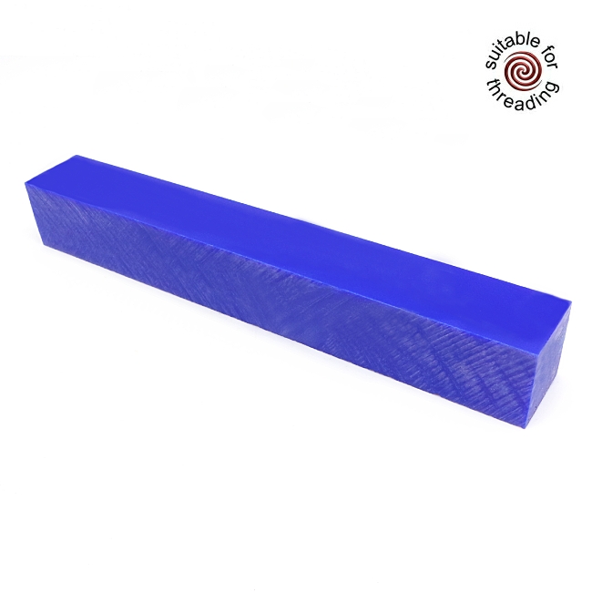 Semplicita SHDC Royal Blue acrylic pen blank - 150mm