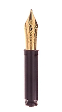 18k SOLID GOLD - Bock standard size 5 fountain pen nibs (type 180)
