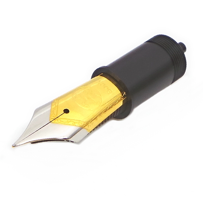 Bock fountain pen nib with Bock housing #8 bi-colour - extra fine