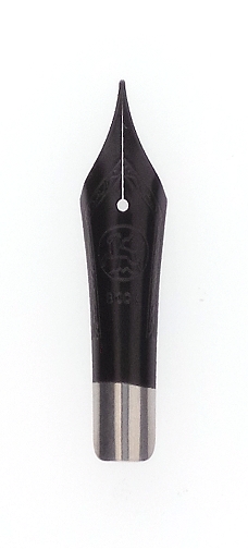 BLACK LACQUER - Bock standard size 6 fountain pen nibs (type 250)