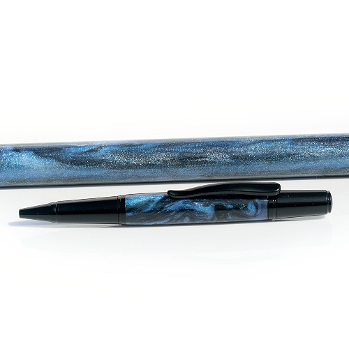 Ecto Blue - DiamondCast pen blanks