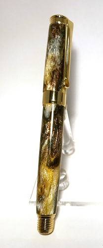 Metallurgy - DiamondCast pen blank. 235mm