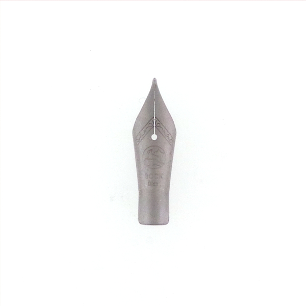 Bock fountain pen nib with Bock housing type 076 #5 titanium - medium