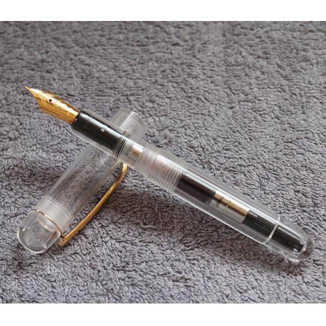 Semplicita SHDC Crystal Clear acrylic pen blank - 150mm