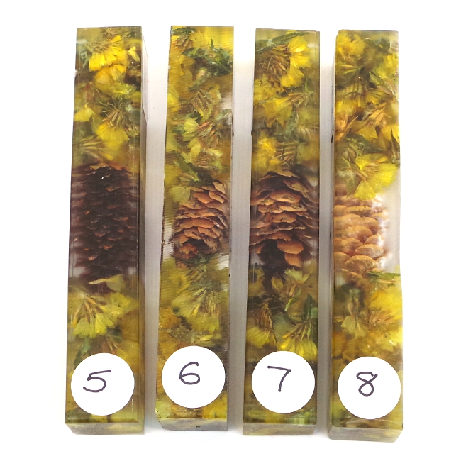 Ray of Sunshine Flower Girl acrylic pen blanks