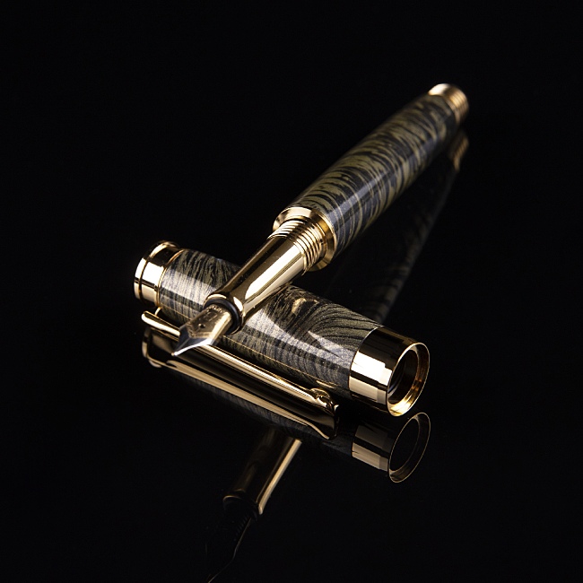 Black & Brass M3 Composite pen blanks