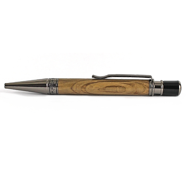 Aquilo ballpoint pen kit with gunmetal fittings