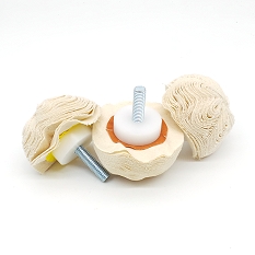 Beall Wood Buff system - bowl buffing mops