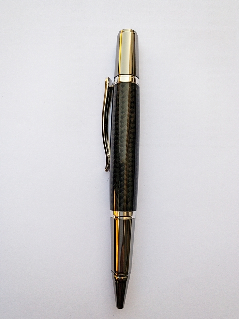 Black Pearl Crafted Makes wire braid pen blank - Sirocco/Sierra