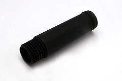 Bock #5 fountain pen section - satin black chrome plate