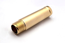 Bock #5 fountain pen section - satin gold plate