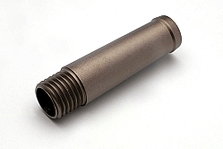 Bock #5 fountain pen section - satin ruthenium plate