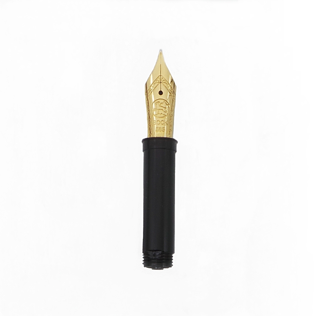Bock fountain pen nib with Bock housing #5 14k solid gold - fine