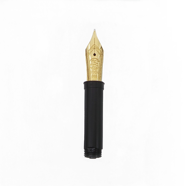 Bock fountain pen nib with kit housing #5 14k solid gold - fine