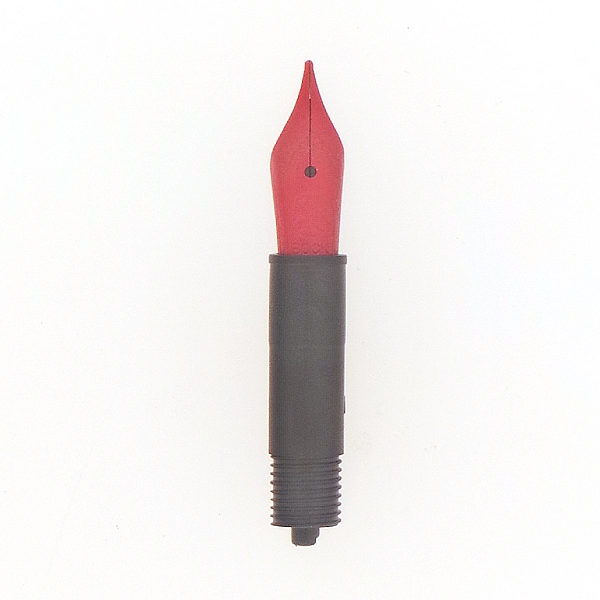 Bock fountain pen nib with kit housing #5 red lacquer - medium