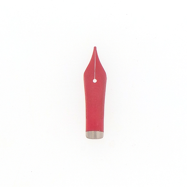 Bock fountain pen nib with kit housing #5 red lacquer - medium