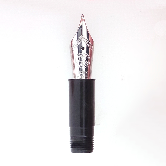 Bock fountain pen nib with kit housing #6 23k solid platinum - extra fine