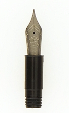 Bock fountain pen nib with Cyclone housing #6 solid titanium - medium