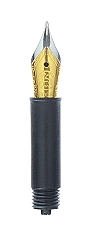 Bock fountain pen nib with kit housing #5 bi-colour - extra broad