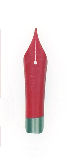 Bock fountain pen nib with kit housing #6 red lacquer - medium