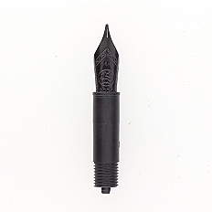 Bock fountain pen nib with kit housing #5 black lacquer - fine
