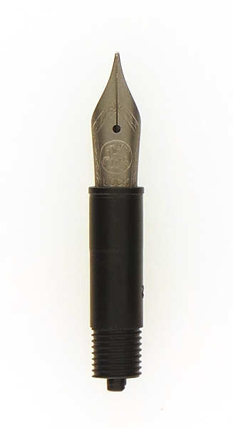 Bock fountain pen nib with kit housing #5 solid titanium - broad