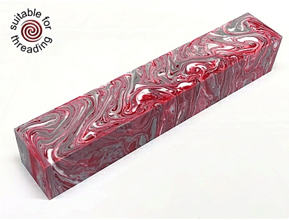 Buckeye Nation - Divine Island alumilite pen blank