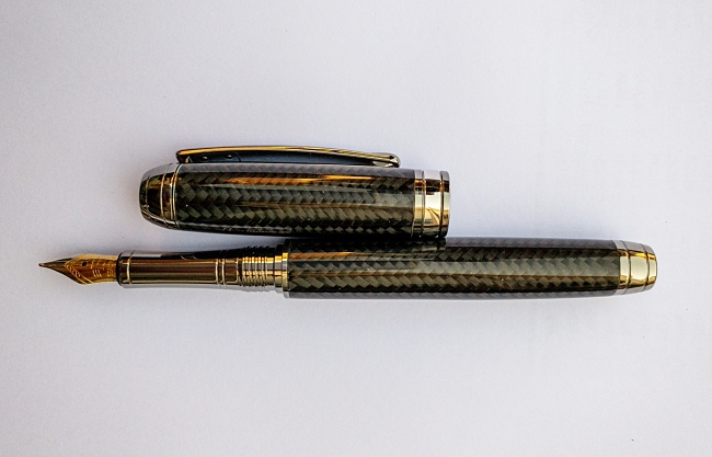 Carbon Fibre Crafted Makes pen blank - Mistral BP/PC