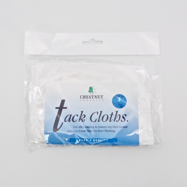 Chestnut tack cloths - pack of 3