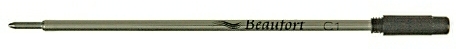 Cross style standard ink ballpoint refill, medium point, black