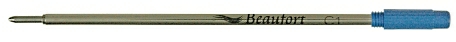 Cross style standard ink ballpoint refill, medium point, blue