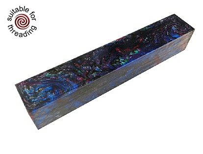 Across the Universe - Divine Island alumilite pen blank.