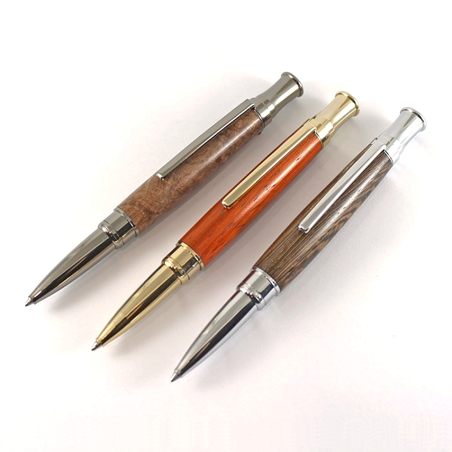 Etesia ballpoint pen kit with gunmetal fittings
