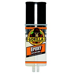 Gorilla 5 minute epoxy (reduced to clear)