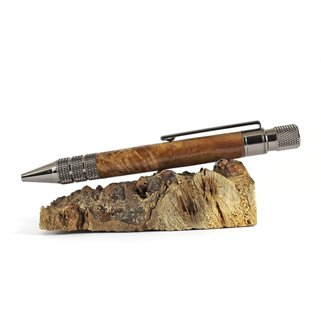 Headwind ballpoint pen kit with gunmetal fittings