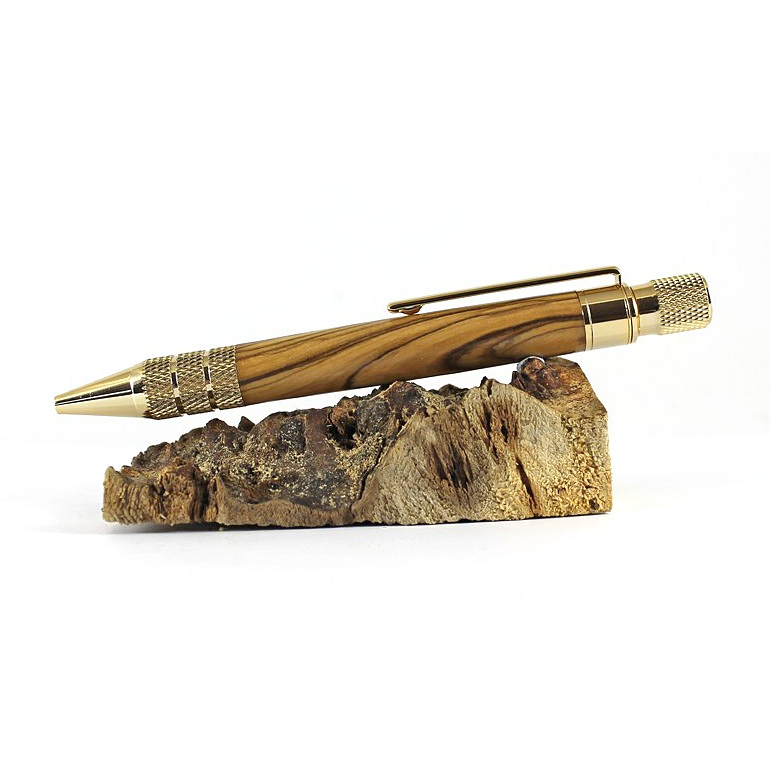 Headwind ballpoint pen kit with upgrade gold fittings