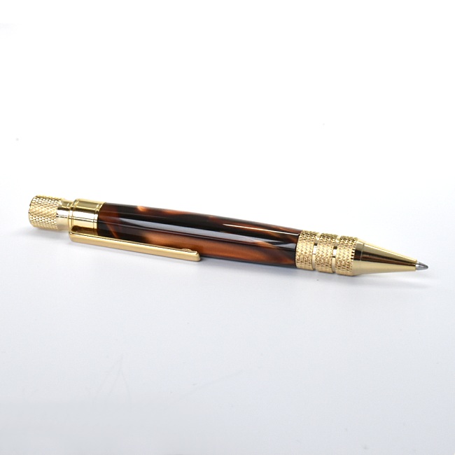 Headwind ballpoint pen kit with upgrade gold fittings