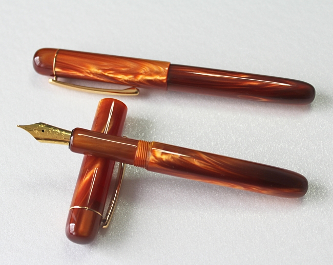 Kirinite Copper Pearl pen blank